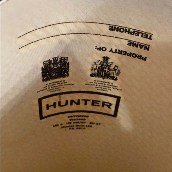 Woman’s Hunter Rain Boots! - Picture 8 of 12